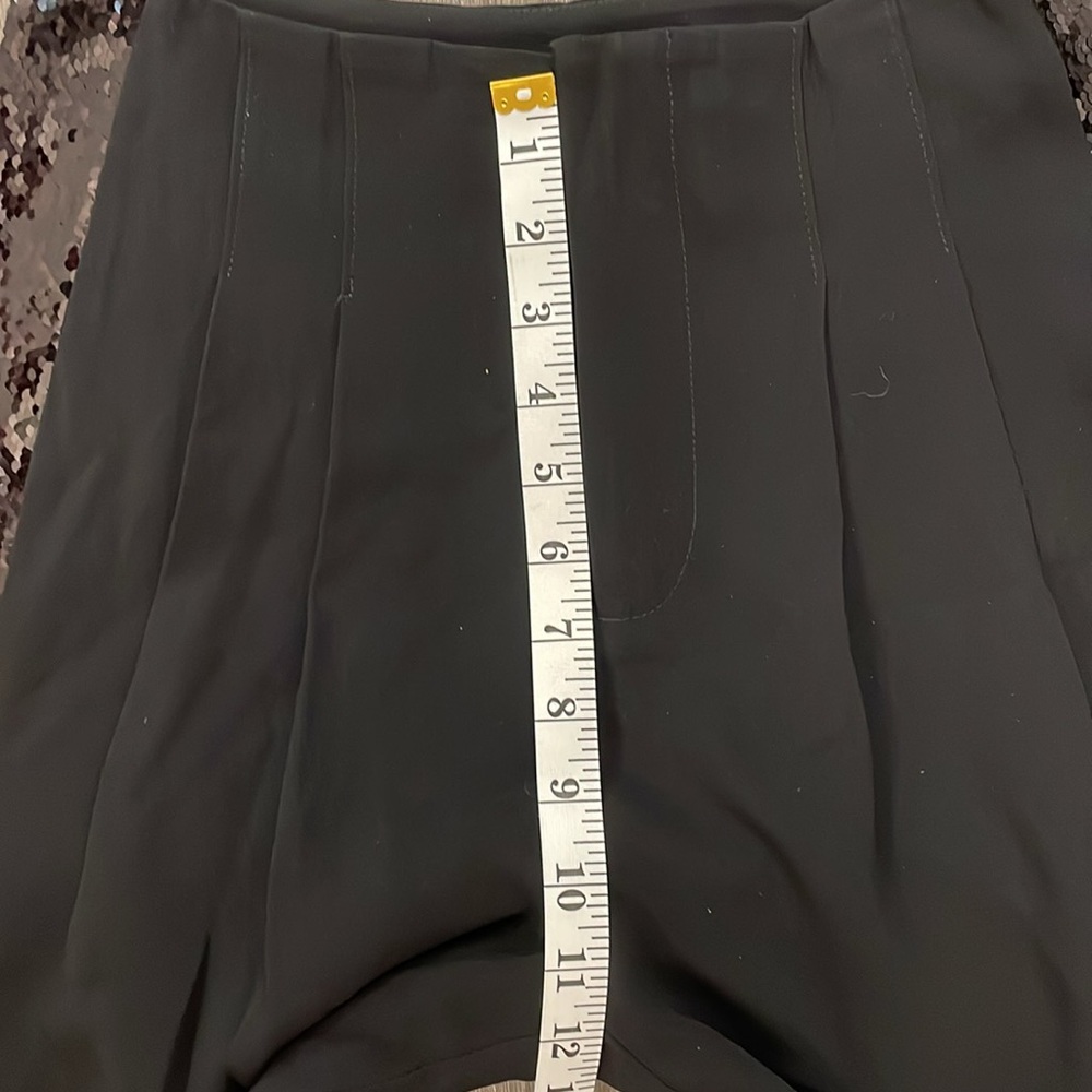 Cinq a Sept Sequin Ruthy Pleated Tuxedo Wide Leg Trouser Pant Sz 2 $425 - Picture 8 of 9